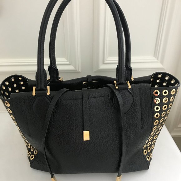 Michael Kors Collection Black Miranda Tote! - Picture 1 of 7